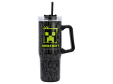 Termo - Sherwood Minecraft, 940 ml, Libre de BPA, Tamaño XL, Acero Inoxidable