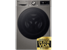 Lavadora secadora - LG F4DR7011AGS, 11kg / 6kg, 1400 rpm, 14 programas, AI Direct Drive ™, Steam™, Inox antihuellas