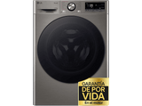 Lavadora secadora - LG F4DR7011AGS, 11kg / 6kg, 1400 rpm, 14 programas, AI Direct Drive ™, Steam™, Inox antihuellas