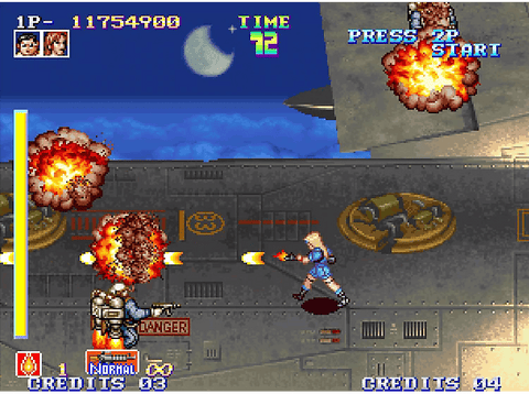 Cartucho juego retro Neo Geo: Shock Troopers