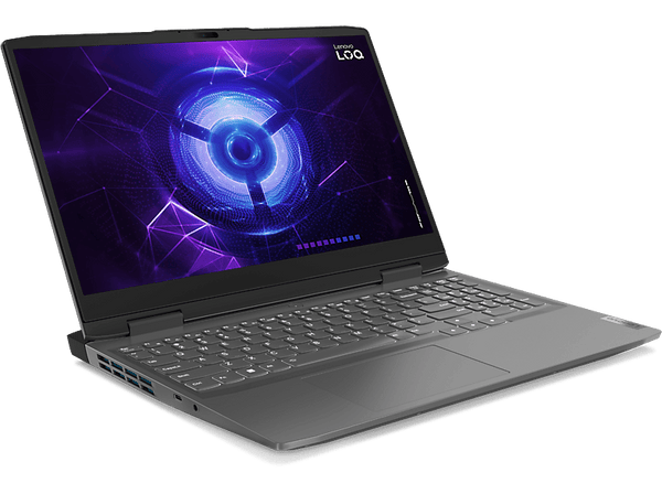 Portátil gaming - Lenovo LOQ 15IRH8, 15.6" Full-HD, Intel® Core™ i5-12450H, 16GB RAM, 512GB SSD, GeForce RTX™ 4060, Sin sistema operativo, Gris