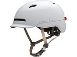 Casco - Livall C20, Para patinete y Bici, Casco Conectado, SOS, Luz de Freno, Luz Trasera, Talla L, 56-61 cm, Blanco