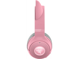 Auriculares gaming - Razer Kraken Kitty V2 BT, Bluetooth, Iluminación RGB, Autonomía hasta 40h, Orejas gatito, Negro