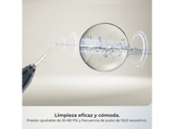Irrigador - Cecotec ToothCare 6000 Jet Liberty, 180 ml, 5 modos, 30-80 PSI, IPX7, Autonomía hasta 30 días, Negro