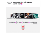 Portátil - LG Gram Pro 16Z90U-K.AUB8BN Copilot+ PC, 16 WQXGA+, Intel® Core™ Ultra X7 358H 50 TOPS, 32GB RAM, 1 TB SSD, Windows 11 Home, Sin cargador