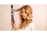 Moldeador - Cecotec Bamba CeramicCare AirGlam Black, Tecnología iónica, 8 en 1, 3 velocidades, 3 temperaturas, 8 accesorios, Black
