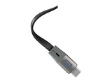 Cable USB - Cellularline ROLLER, Tipo C a Tipo C, Carga rápida, Extensible hasta 120 cm, Para carga de portátil y smartphone, 100W