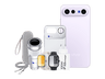 Móvil - vivo Bundle X300 FE, Mist Purple, 512 GB, 12 GB RAM, 6.31" AMOLED, Snapdragon® 8 Gen 5 Mobile, 6500 mAh, Incluye WATCH GT 2