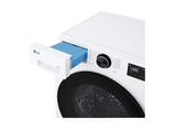 Secadora bomba de calor - LG RHX7010TLB, 10 kg, 24 programas, AI DUAL Inverter™, ThinQ™, Blanco