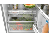 Frigorífico combi - Bosch KGN392LAG, Total No Frost, 203 cm, 363 l, VitaFresh XXL, Cajón 0º, Acero mate antihuellas