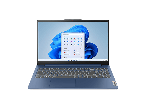Portátil - Lenovo IdeaPad Slim 3 15AMN8, 15.6" Full-HD, AMD Ryzen™ 5 7520U, 16GB RAM, 512GB SSD, Radeon™ 610M, Windows 11 Home, Azul