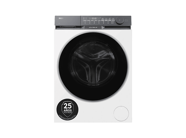 Lavadora carga frontal - Haier X9 Series HW90-B14387TU1-S, 9kg, 1400rpm, Motor Direct Motion, Wi-Fi, Blanco