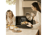 Microondas con horno - LG MJ3965BPS, 39 L, 4 en 1, Grill, Multifunción