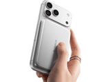 Powerbank - Baseus Picogo Air AM71, 5000 mAh, 22,5W, Carga inalámbrica 15W, USB-C, Ultrafina, Certificado CCC, Plata Frost