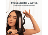 Rizador - Cecotec SurfCare MultiWaves, 5 cabezales, 140 a 200 ºC, Estuche, Guante térmico, Pinzas, Negro