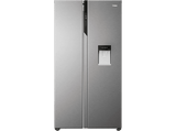 Frigorífico americano - Haier SBS  90 Series 5 HSR5918DWMP, No Frost, 177 cm, 521 l, Motor Inverter, Dispensador de Agua, Inox