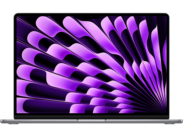Apple MacBook Air (2024)  MRYM3Y/A, 15.3" Retina, Chip M3 Apple, CPU de 8 núcleos, GPU de 10 núcleos, 16GB RAM, 256GB de SSD, USB-C 70W, Gris