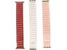 Pack Correas - Friendly License, Magnética, Compatible Apple Watch 38/40/41 mm, Vino, Blanco y Rosa