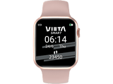 Smartwatch - Vieta Pro Beat 4, Bluetooth, Resistente al agua, IP67, Autonomía 3 días, Rosa