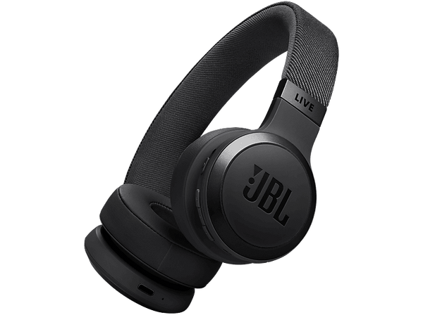 Auriculares inalámbricos - JBL Live 670 NC, Cancelación ruido adaptativa, Autonomía hasta 65 h, Negro