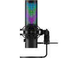Micrófono - HYPERX QuadCast 2 S, USB, Sensor para silenciar, Indicadores LED, Negro