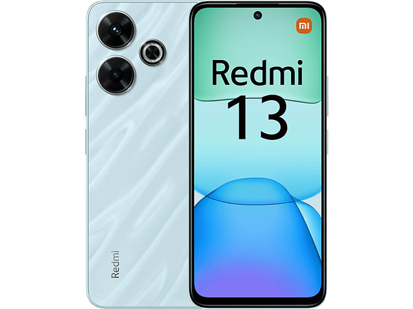 Móvil - Xiaomi Redmi 13, Azul, 256 GB, 8 GB RAM, 6.79" FHD, MediaTek Helio G91-Ultra, 5030 mAh, Android-HyperOS