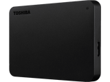 Disco duro externo 4 TB- Toshiba Canvio Basics, 2.5, USB 3.0, HDD, Negro