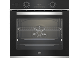Horno a vapor - Beko BBIS13300XMSE, Multifunción, Catalítico, 72 l, 59.4 cm, Función vapor, Negro