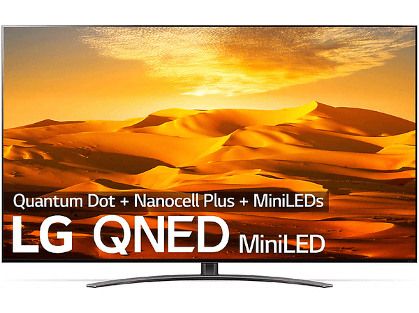 TV QNED 86" - LG 86QNED916QE, UHD 4K, Procesador α7 Gen5 AI 4K, Smart TV, DVB-T2 (H.265), Negro