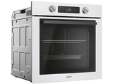 Horno - Candy Bake 600, Convección + Ventilador, Hidrolítico, 78 l, 59.5 cm Alto y Ancho, 9 Funciones de Cocción, Blanco
