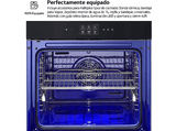 Horno a vapor - LG WS9D7672WM, Multifunción, Pirolítico, 76 l, 59.2 cm, Cristal negro mate