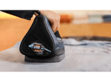 Plancha de vapor - Cecotec IronHero 3000 Sauna i-Pump, 300 g/min, 0.5 l, 3000W, Doble suela anodizada, Bomba automática integrada, Blue