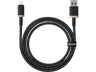 Cable USB - Baseus Dura, Lightning - USB, 100 cm, 2.4A, Carga rápida, Negro y Dorado