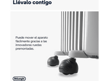 Radiador - De'Longhi Radia-s Easytronic TRRSE1225, 2500W, Sistema de aceite, Termostato de seguridad, 12 Elementos, Blanco