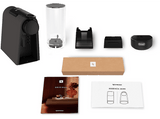 Cafetera de cápsulas - De'Longhi Nespresso® EN85.BKMT, 1310 W,19 bar, 0.6 l, Calentamiento 26 s, Apagado automático, Negro mate