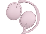 Auriculares inalámbricos - Sony WH-CH735NP, Noise Cancelling, 75h, Carga Rápida, Plegable, Bluetooth, Llamadas nítidas con IA, Rosa