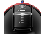 Cafetera de cápsulas - Krups Nescafé Dolce Gusto Mini Me KP123HAS, 1500 W, 15 Bar, 0.8 L, Calentamiento en 30 s, Selector cantidad bebida, Rojo