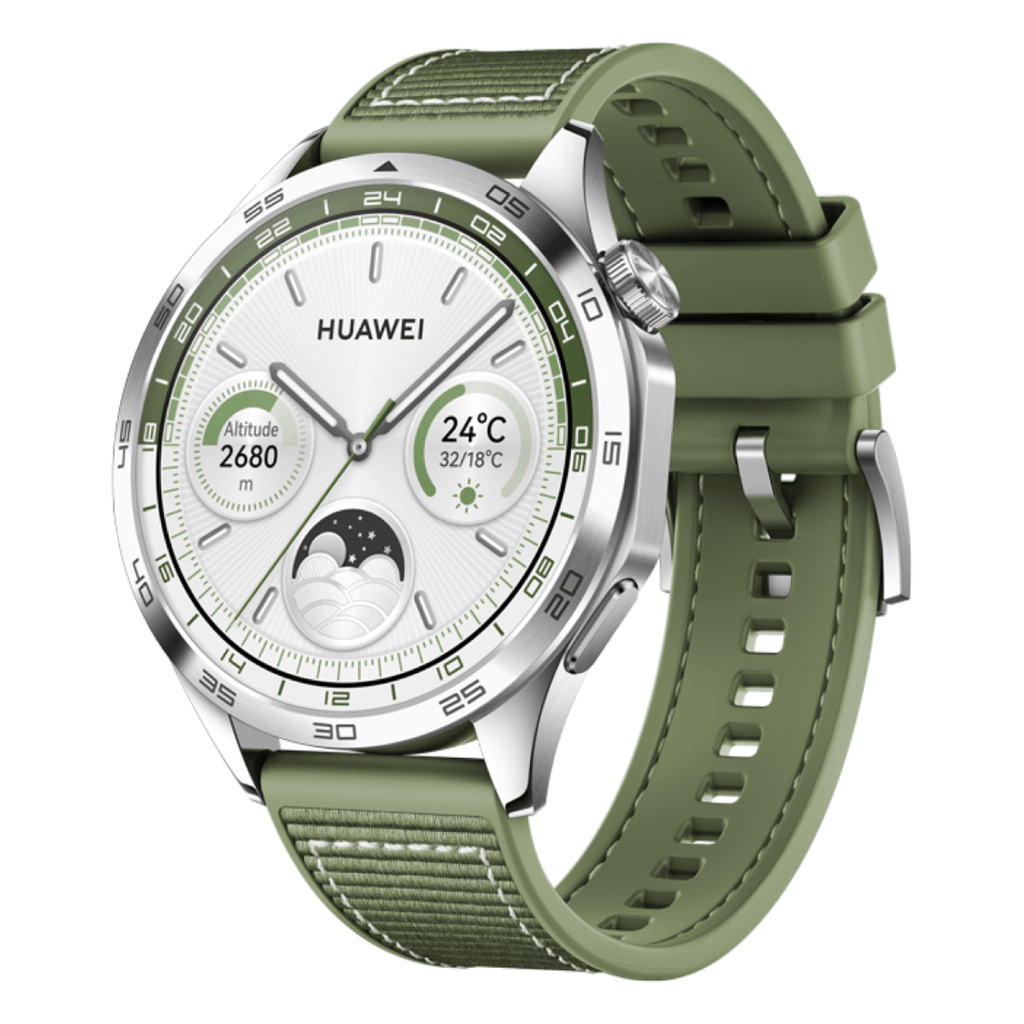 Smartwatch - Huawei Watch GT4, 46 mm, AMOLED, Hasta 14 días de autonomía, Verde Clásico