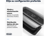 Deshumidificador - De'Longhi Tasciugo Aria Dry DDSX225, Extrae 21 l/día, Capacidad 2 l, Superficie 90m³, Función swing, Anticongelante, LCD, Blanco