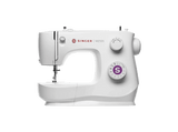 Máquina de coser - Singer M2505, 10 Puntadas, Portátil, Devanador automático, istema de bobina vertical, Blanco