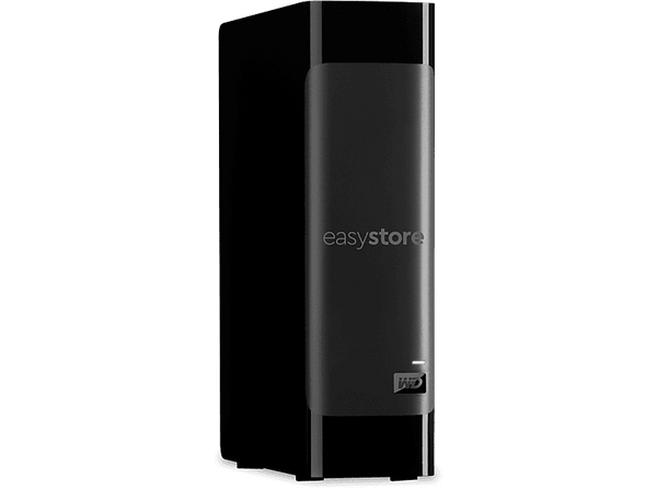 Disco duro externo 14TB - WD Easystore Desktop, Sobremesa, HDD, USB 3.2, Copia de seguridad, 3.5", Negro