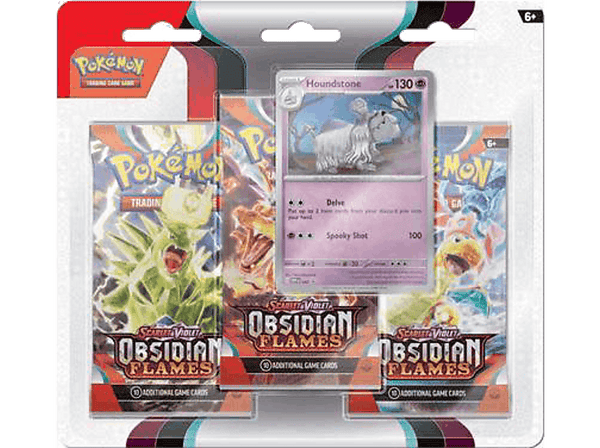 Juego - Magicbox  Pokémon TCG: Scarlet & Violet Obsidian Flames - Booster 3 Unidades (Inglés)