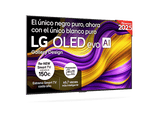 TV OLED 55 - LG OLED55G54LW, OLED 4K, Procesador Inteligente α11 AI Processor 4K Gen2, Smart TV, Rocky Black