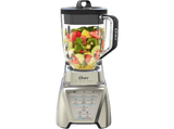 Batidora de vaso - Oster Pro BLSTMB-CT0-050, 1100 W, 16600 rpm, 3 Velocidades, 2 l, Plata