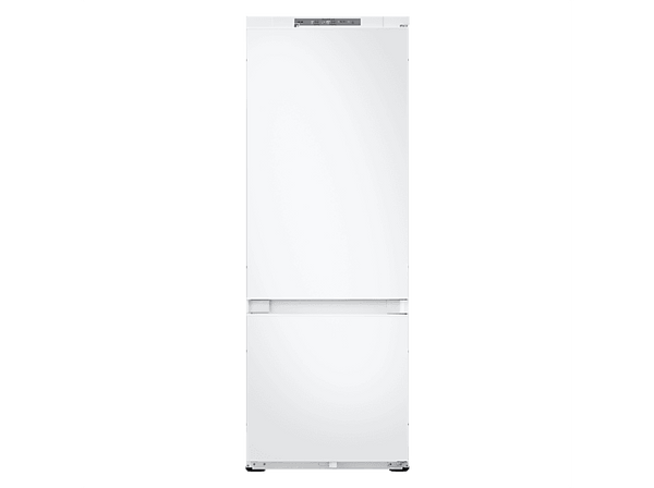 Frigorífico combi integrable - Samsung BRB38G705DWWEF Bespoke AI, No Frost, 193.5 cm, 389 l, Blanco