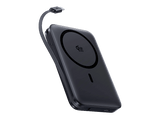 Powerbank - Baseus PicoGo AM61, Powerbank magnética Qi2.2, 10000mAh, 45W, Con cable retráctil Tipo-C, Negro Cosmic