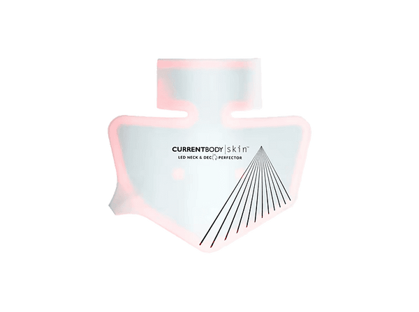 Máscara LED - CurrentBody CBD-114-KAI Cuello y escote, 50 LEDs rojos (633 nm) y LEDs infrarrojos cercanos (830 nm), Blanco