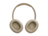 Auriculares inalámbricos - JBL Tune 730BT, 76 h Autonomía, Sonido JBL Pure Bass, Diadema, Bluetooth 6.0, Beige