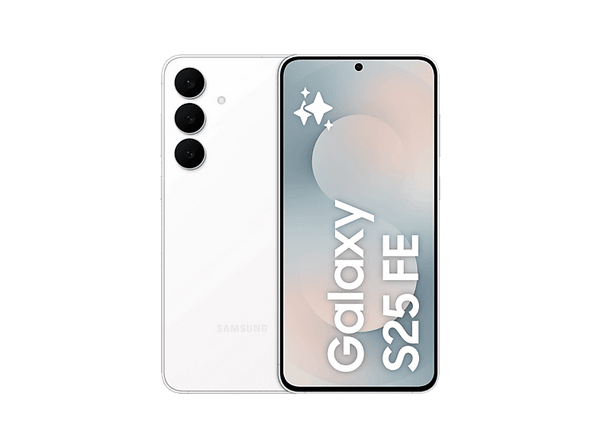 Móvil - Samsung Galaxy S25 FE, White, 256 GB, 8 GB RAM, 6.7" FHD+, Exynos 2400 Deca-Core, 4900 mAh, Android 16