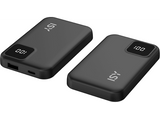 Powerbank - Isy IPP 5001, 5000 mAh, 1x USB-C, 1x USB-A, Negro